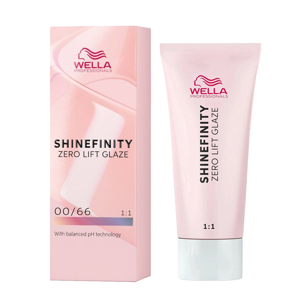 

Уцінка! Напівперманентна фарба для волосся Wella Professionals Shinefinity Zero Lift Glaze 00/66 Violet Booster, 60 мл (бустер)