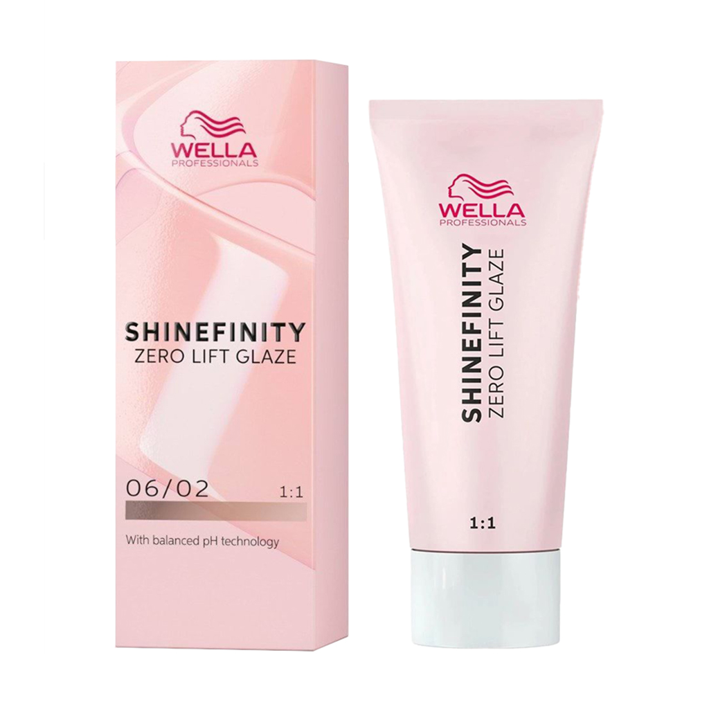 

Уцінка! Напівперманентна фарба для волосся Wella Professionals Shinefinity Zero Lift Glaze 06/02 Dark Sage, 60 мл