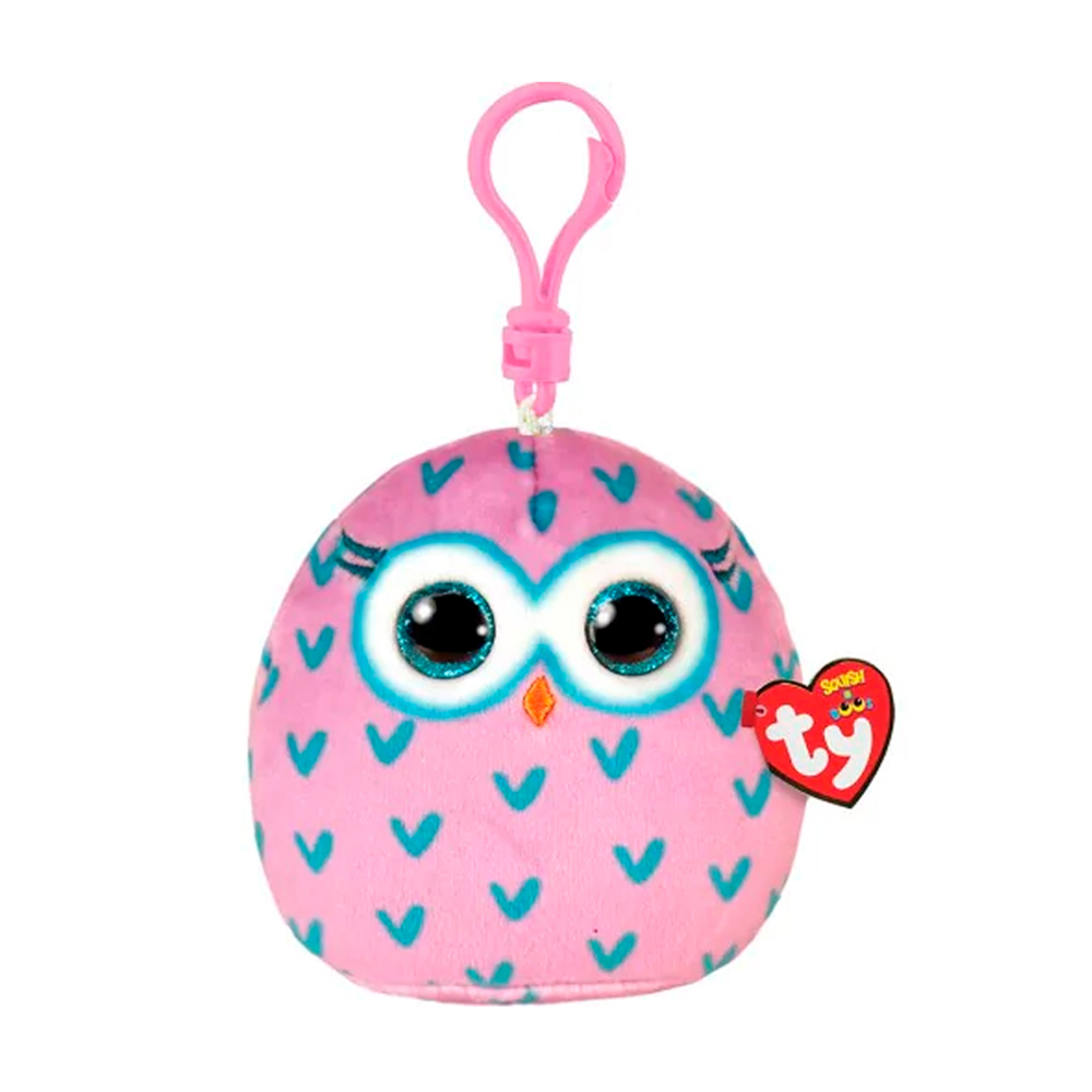 

Дитяча м'яконабивна іграшка TY Squish-A-Boos Сова Winks, від 3 років, 12 см (39573)