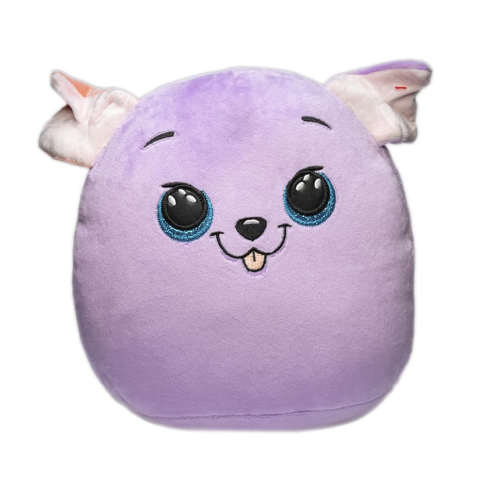 

Дитяча м'яконабивна іграшка TY Squish-A-Boos Фіолетовий пес Bitsy, від 3 років, 20 см (39225)