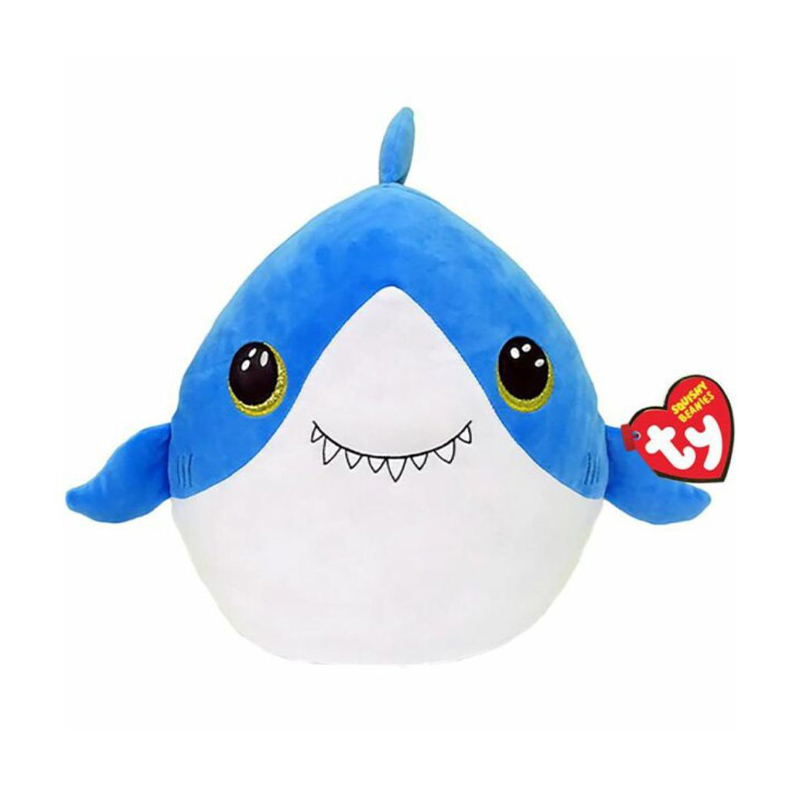 

Дитяча м'яконабивна іграшка TY Squish-A-Boos Акула Finsley, від 3 років, 40 см (39366)