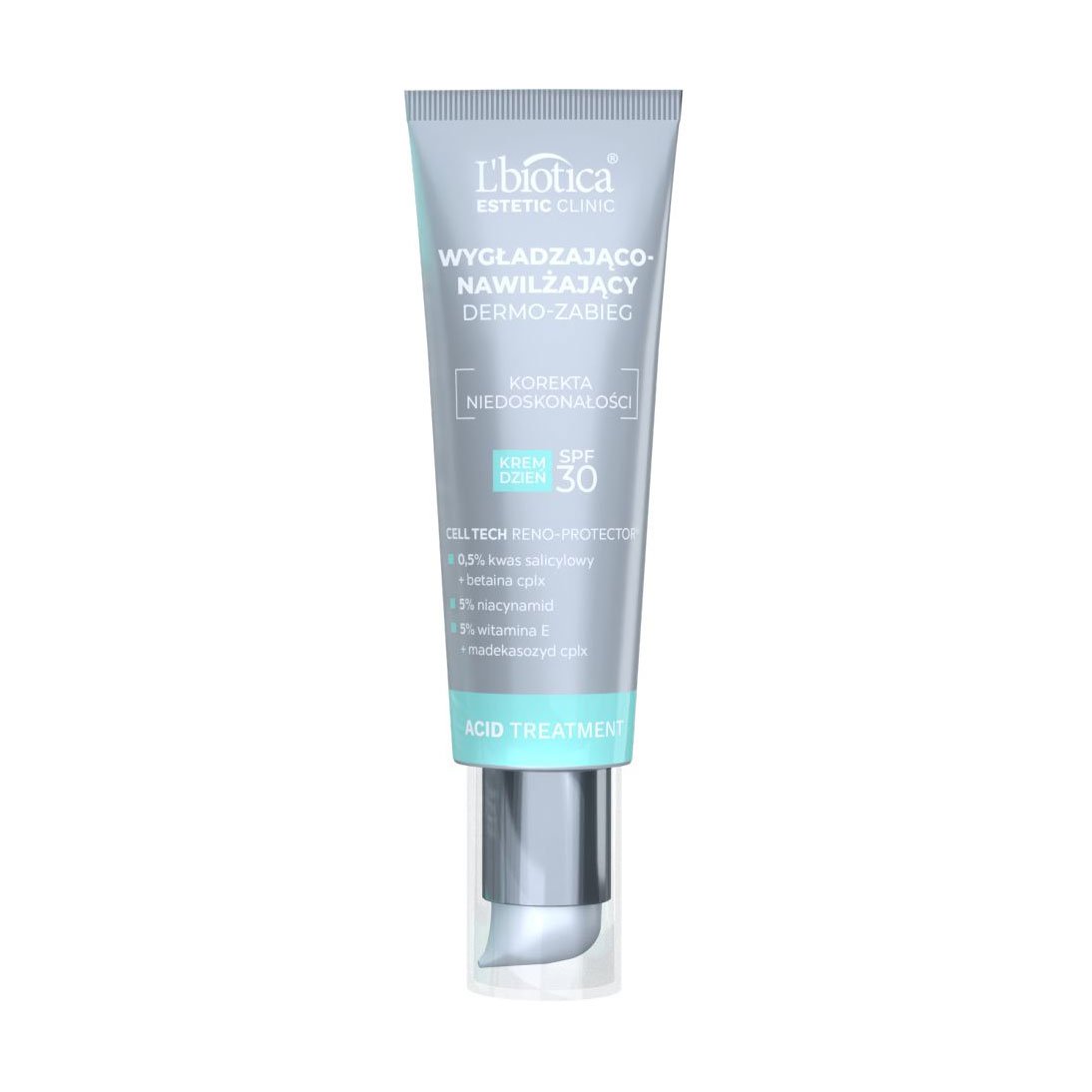 

Денний крем для обличчя L'biotica Estetic Clinic Acid Treatment SPF 30, 35 мл