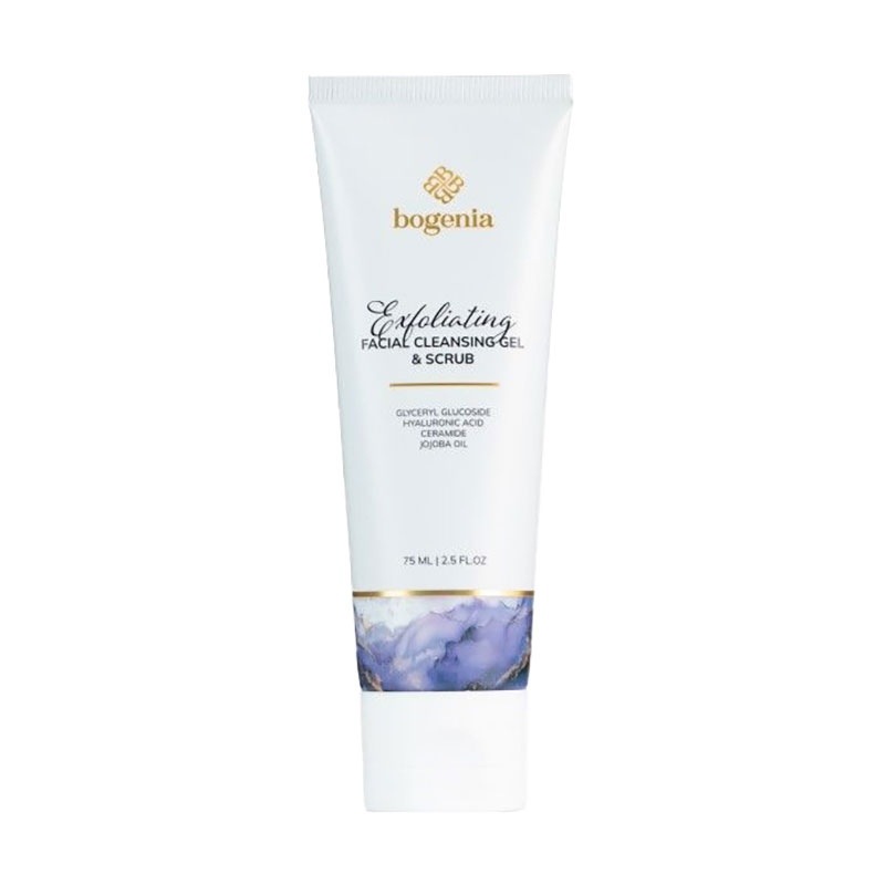 

Відлущувальний гель-скраб для обличчя Bogenia Exfoliating Facial Cleansing Gel & Scrub, 75 мл