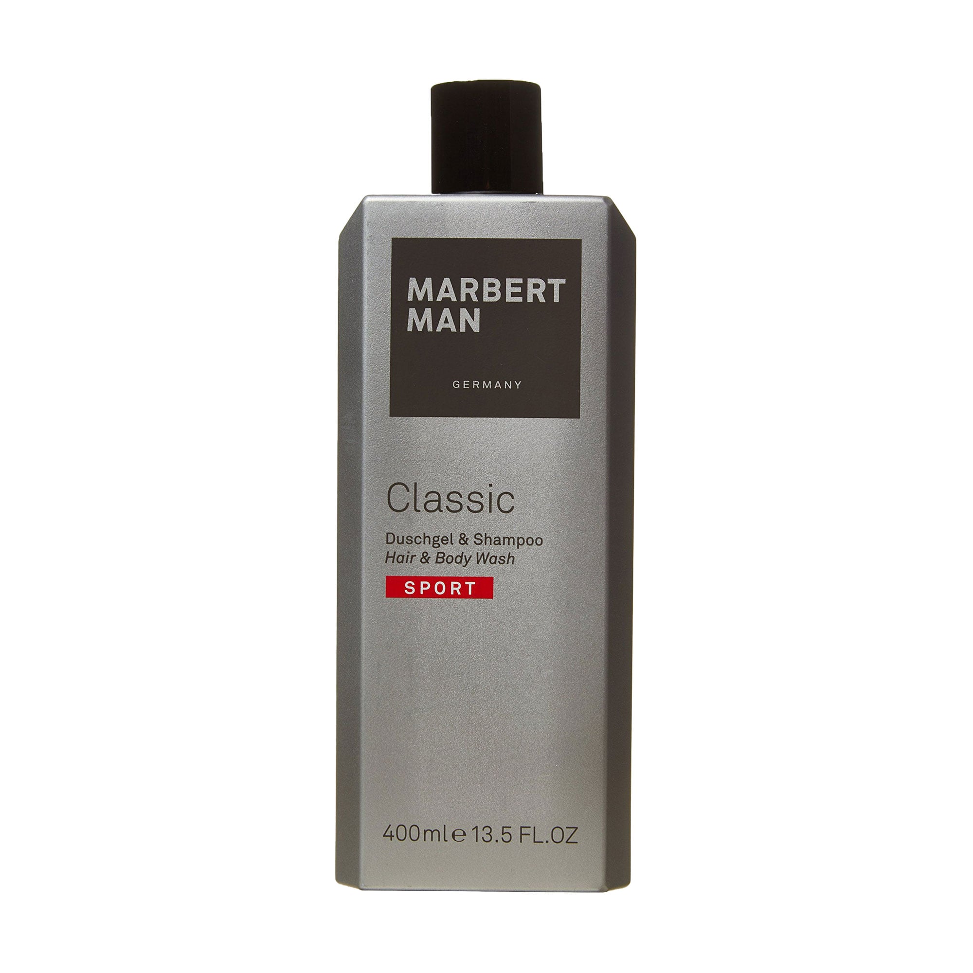 

Уцінка! Чоловічий шампунь та гель для душу Marbert Man Classic Sport Hair & Body Wash, 400 мл