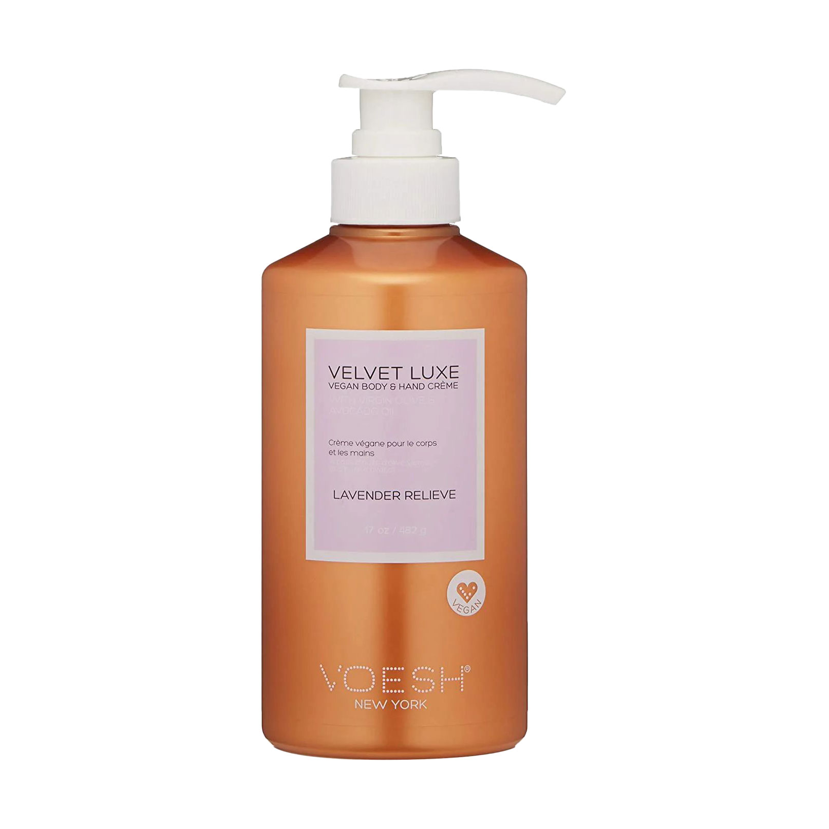 

Крем для тіла та рук VOESH Velvet Luxe Vegan Body & Hand Creme Lavender Relieve, 482 г