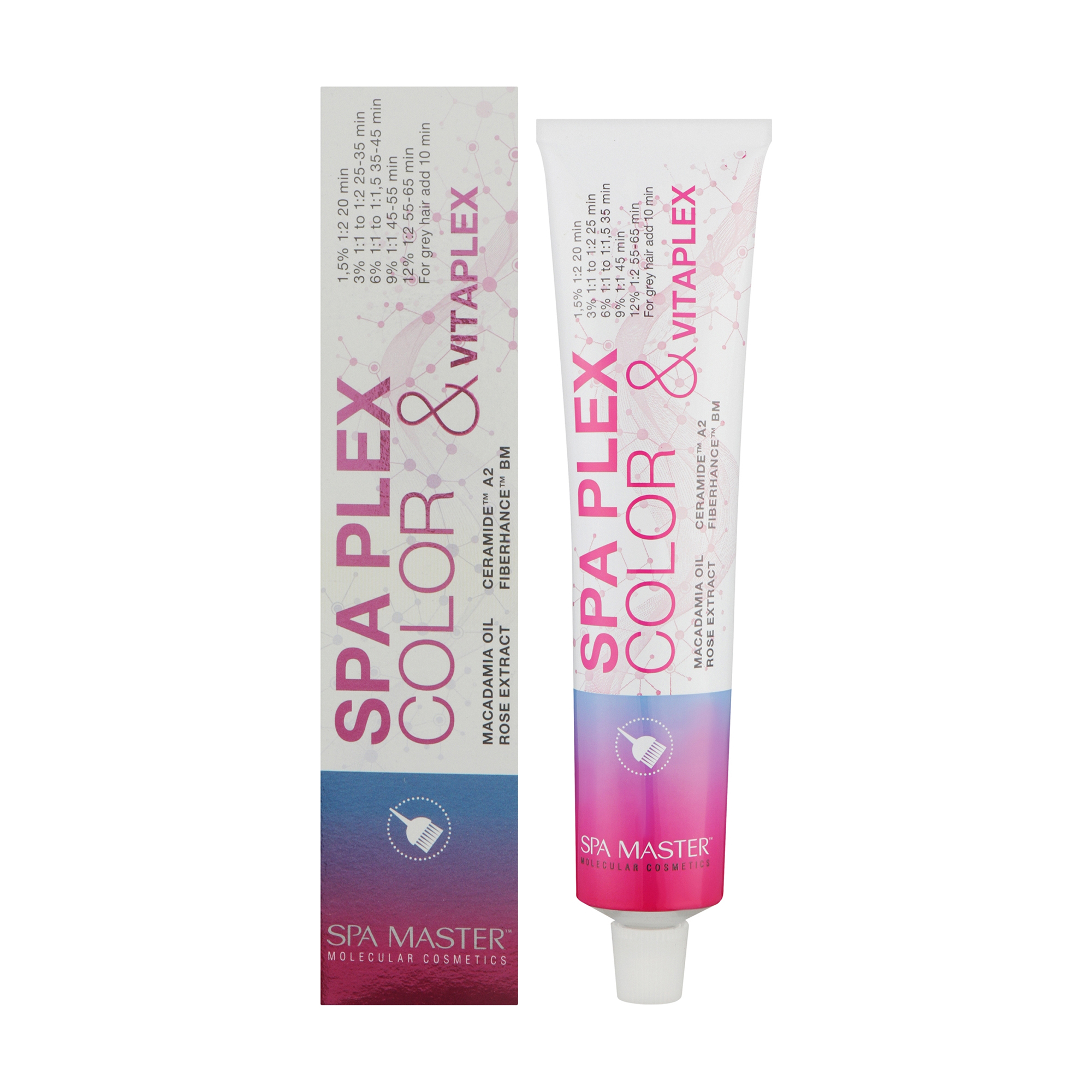 

Перманентна крем-фарба для волосся Spa Master Basic Line Spa Cream Color 88/43CG Інтенсивний світлий рудий блонд, 100 мл