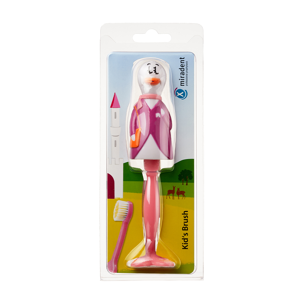

Дитяча зубна щітка Miradent Kid's Brush Lady Allen Duck, 1 шт