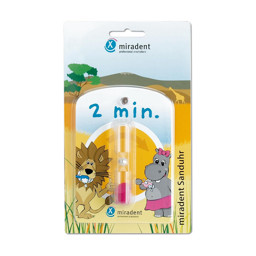 

Дитячий годинник пісочний для контролю часу чищення зубів Miradent Sanduhr 2 Min