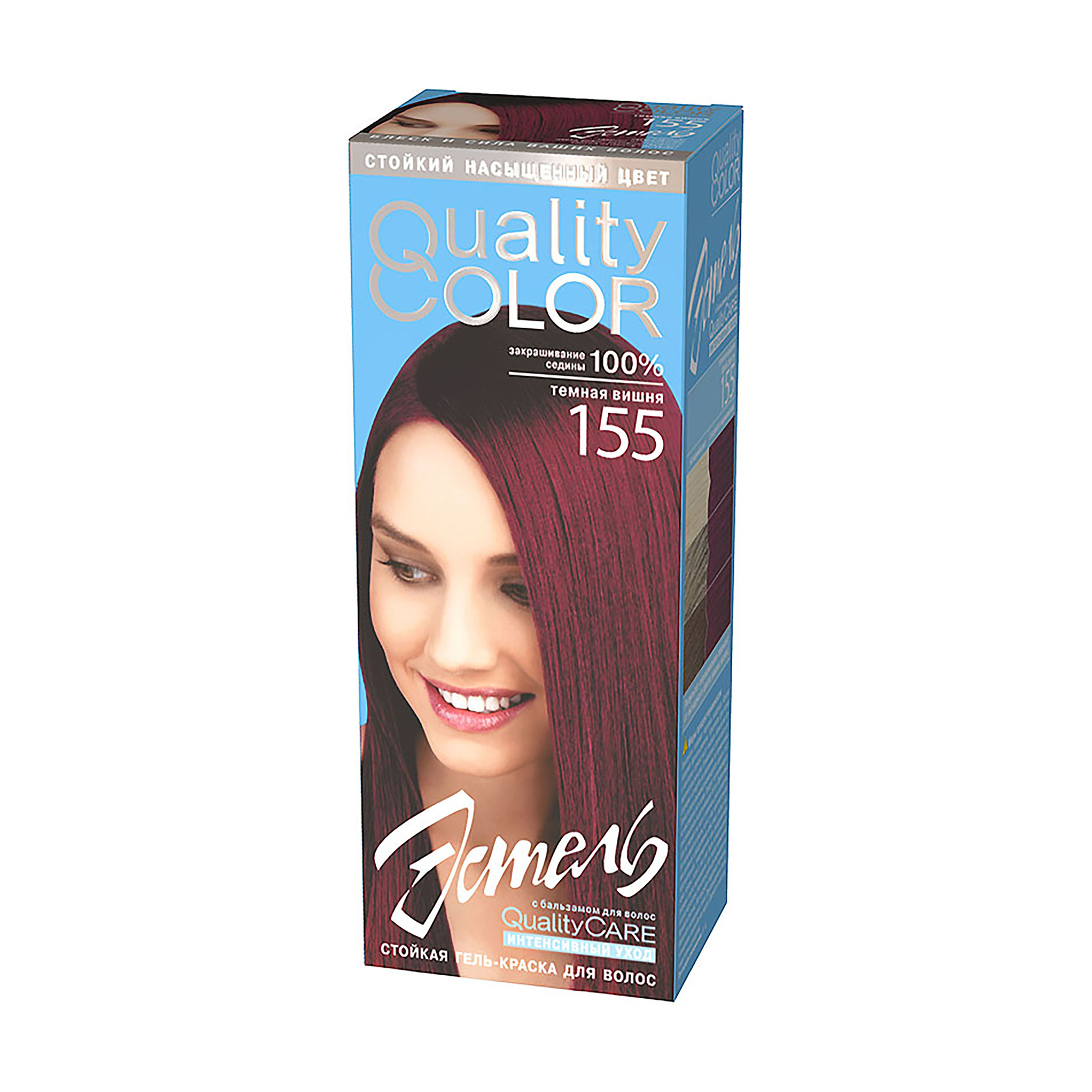 

Гель-фарба для волосся ESTEL Vital Quality Color 155 Темна вишня, 115 мл