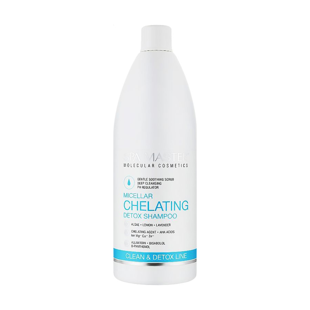 

Міцелярний хелатувальний детокс-шампунь для волосся Spa Master Micellar Chelating Detox Shampoo, 970 мл