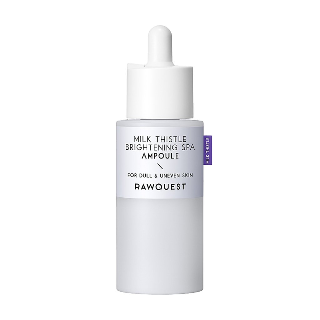 

Освітлювальна ампульна сироватка для обличчя Rawquest Milk Thistle Brightening SPA Ampoule з розторопшею, 50 мл