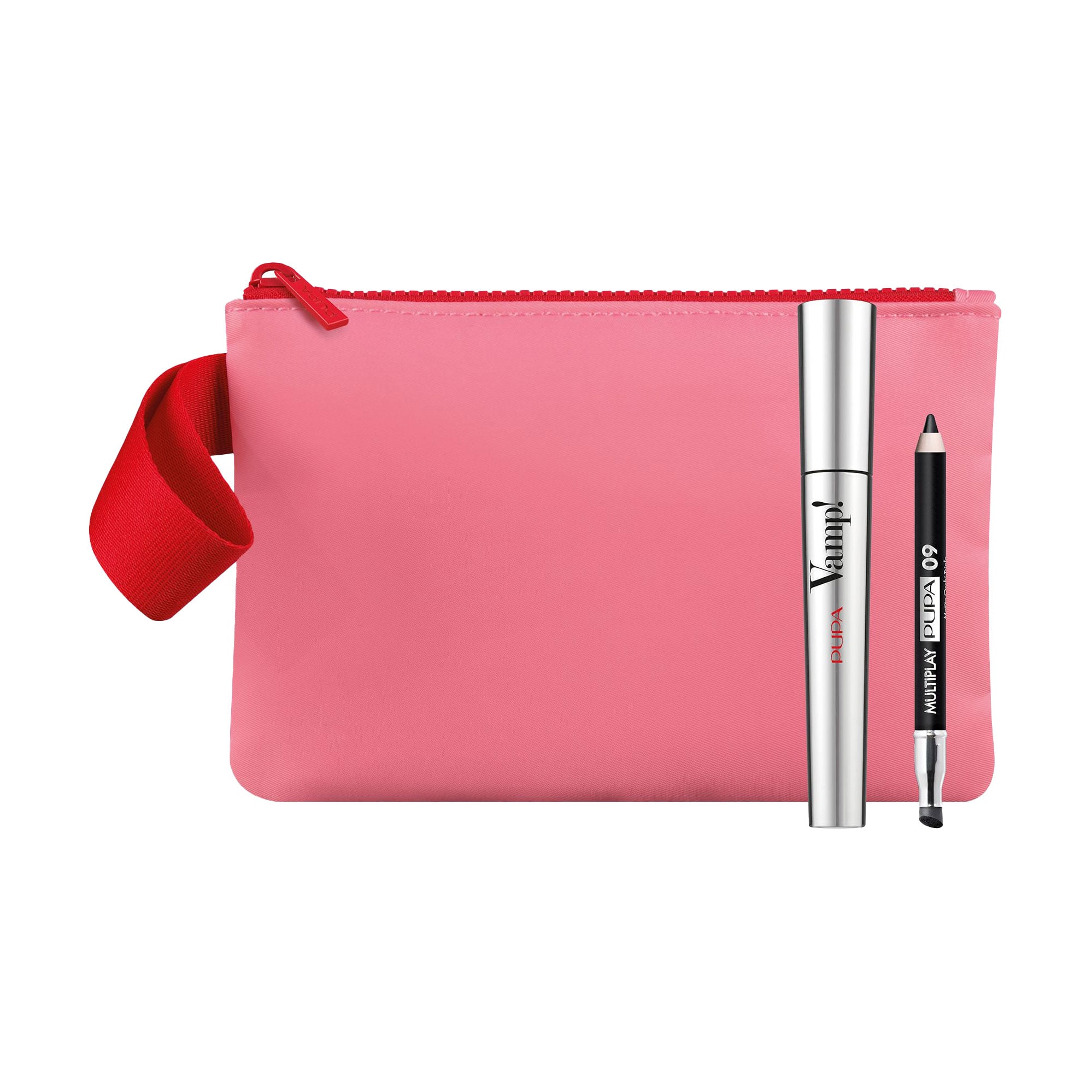 

Подарунковий набір Pupa Vamp! & Multiply (туш для вій, 9 мл + олівець для очей, 0.8 г + рожева косметичка)