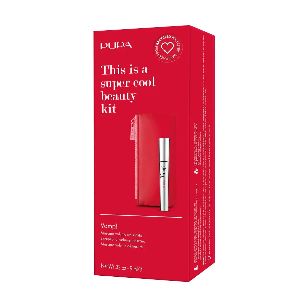 

Подарунковий набір декоративної косметики Pupa Vamp! (туш для вій, 9 мл + косметичка)