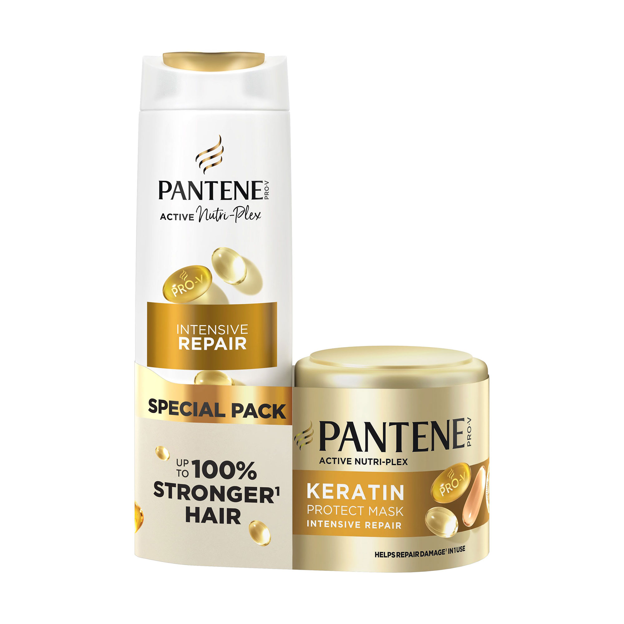 

Уцінка! Подарунковий набір для волосся Pantene Pro-V Intensive Repair Інтенсивне відновлення (шампунь, 400 мл + маска, 300 мл)