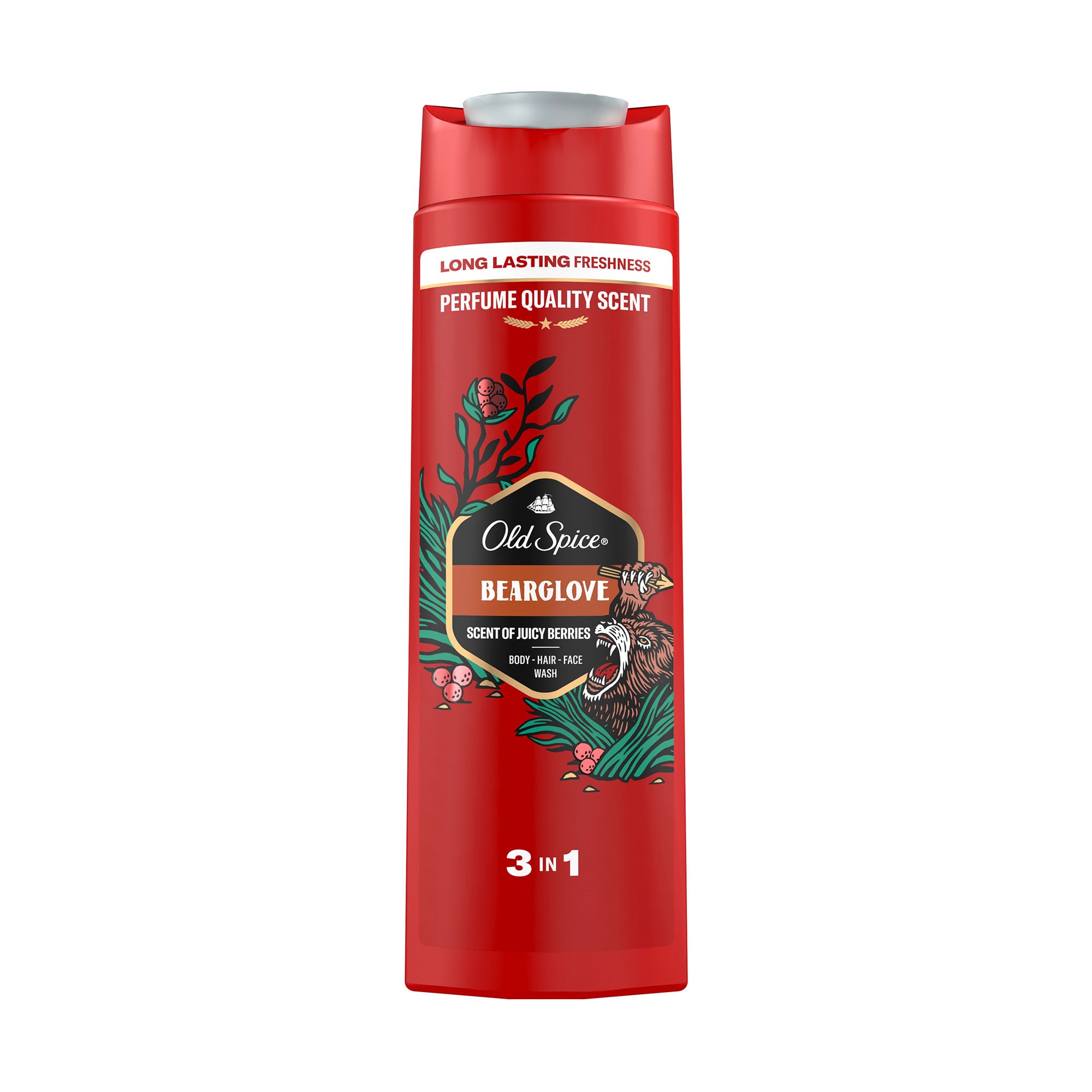 

Гель для душу 3-в-1 Old Spice Bearglove, 400 мл