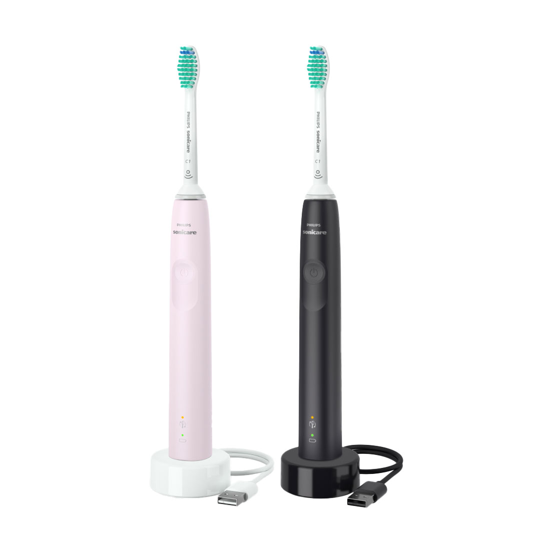 

Набір електричних зубних щіток Sonicare 3100 Series HX3675/15, 2 шт