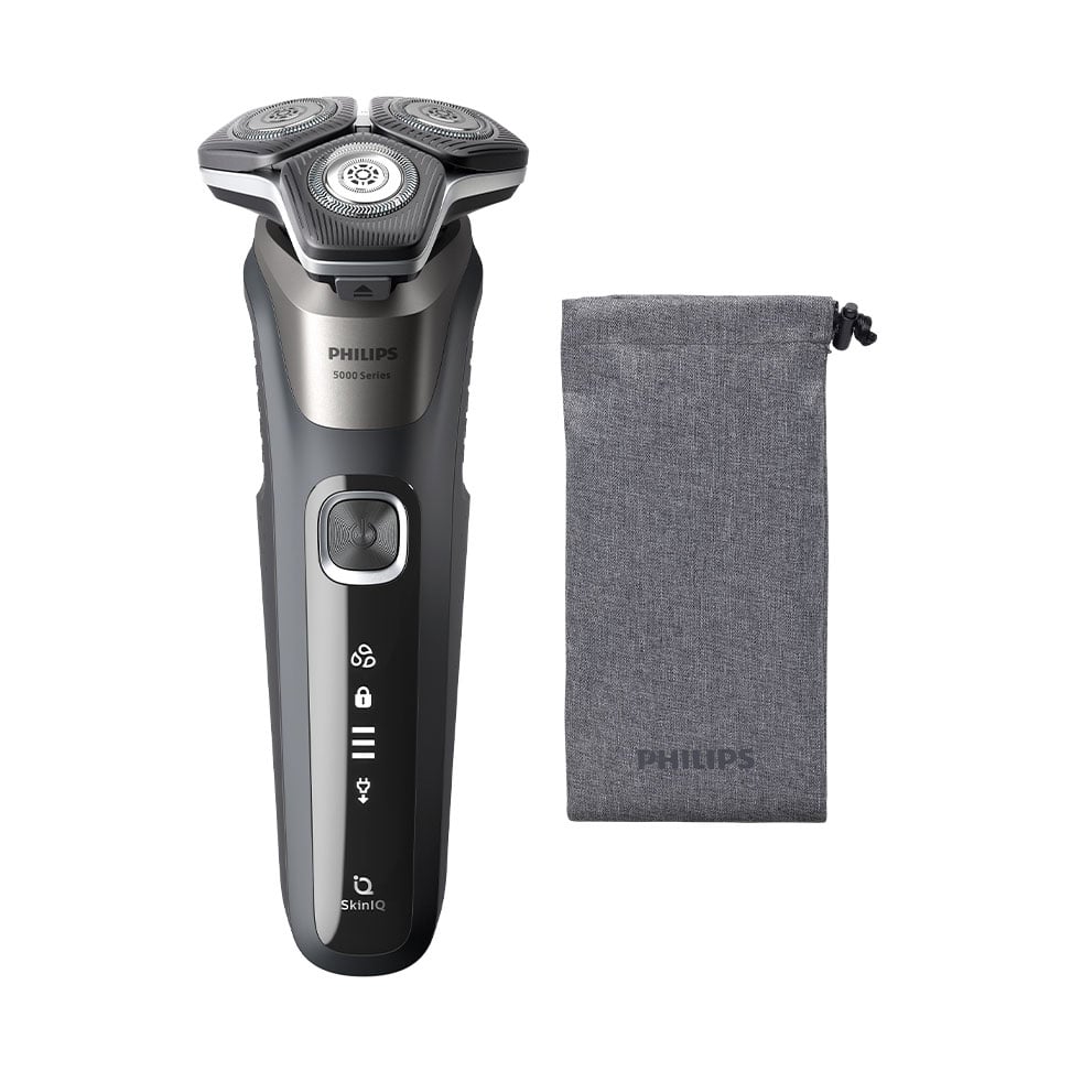 

Електробритва для вологого та сухого гоління Philips Series 5000 чоловіча, сіра (S5887/10)