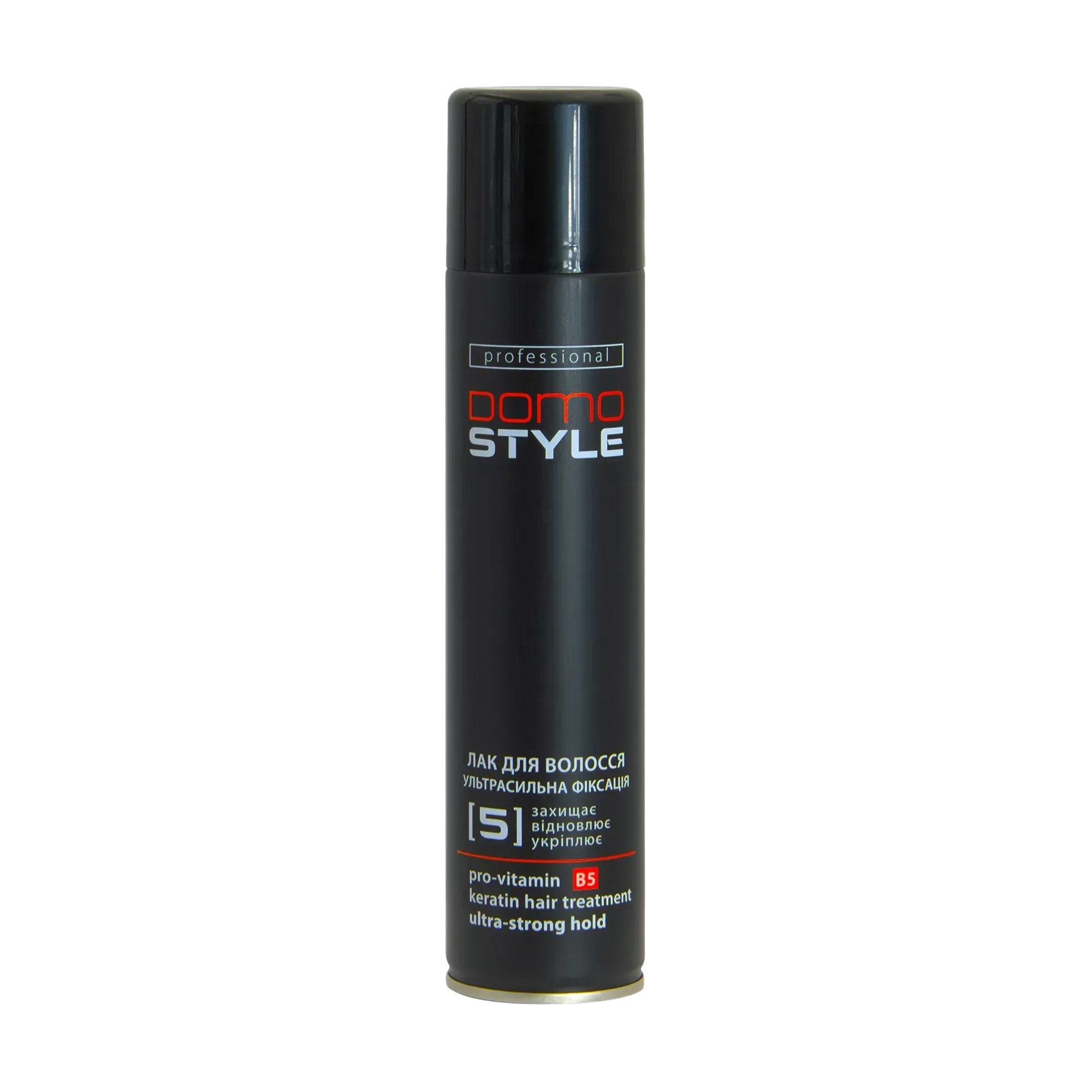 

Лак для волосся Domo Style Professional Hair Treatment Ультрасильна фіксація, 300 мл