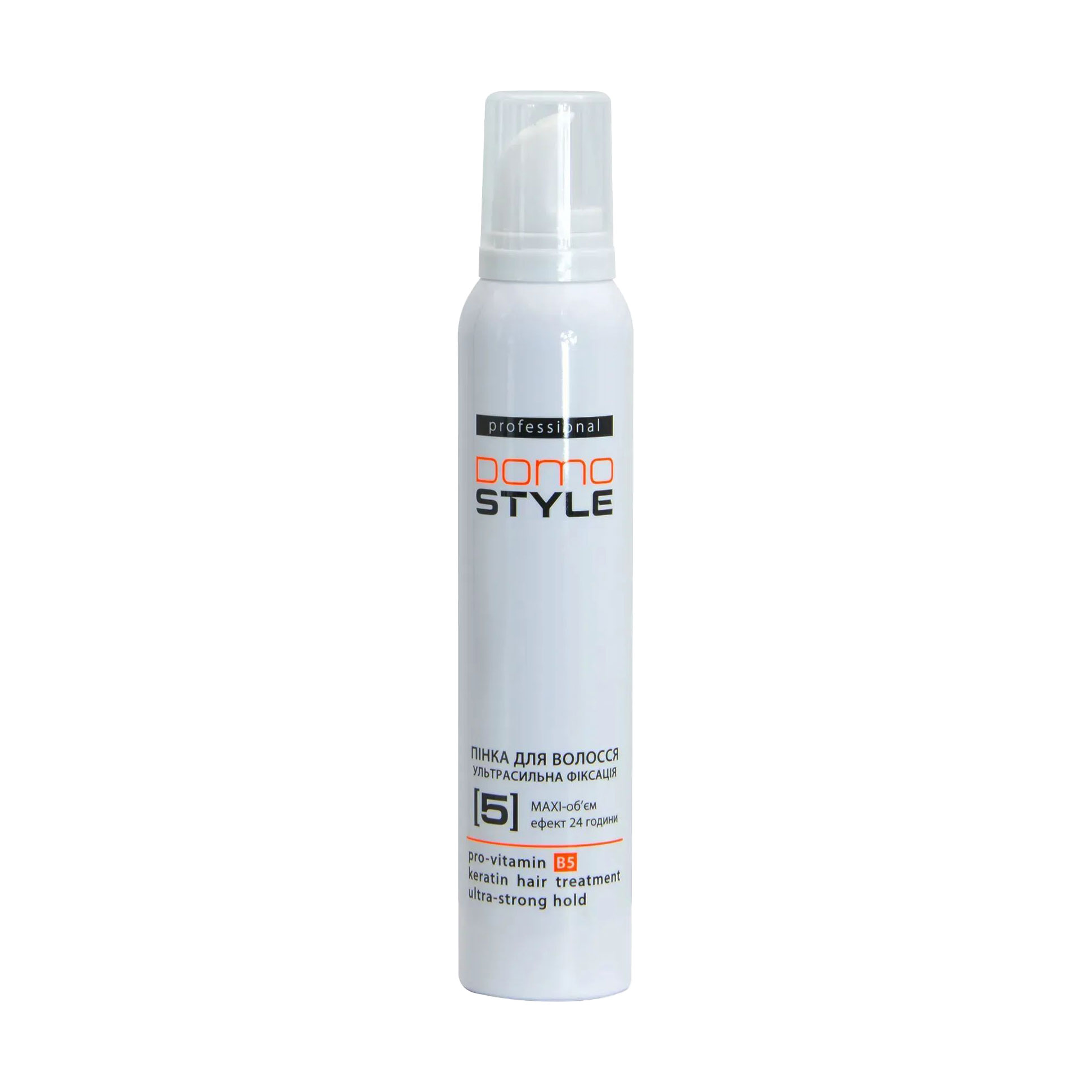 

Пінка для волосся Domo Style Professional Hair Treatment Ультрасильна фіксація, 200 мл
