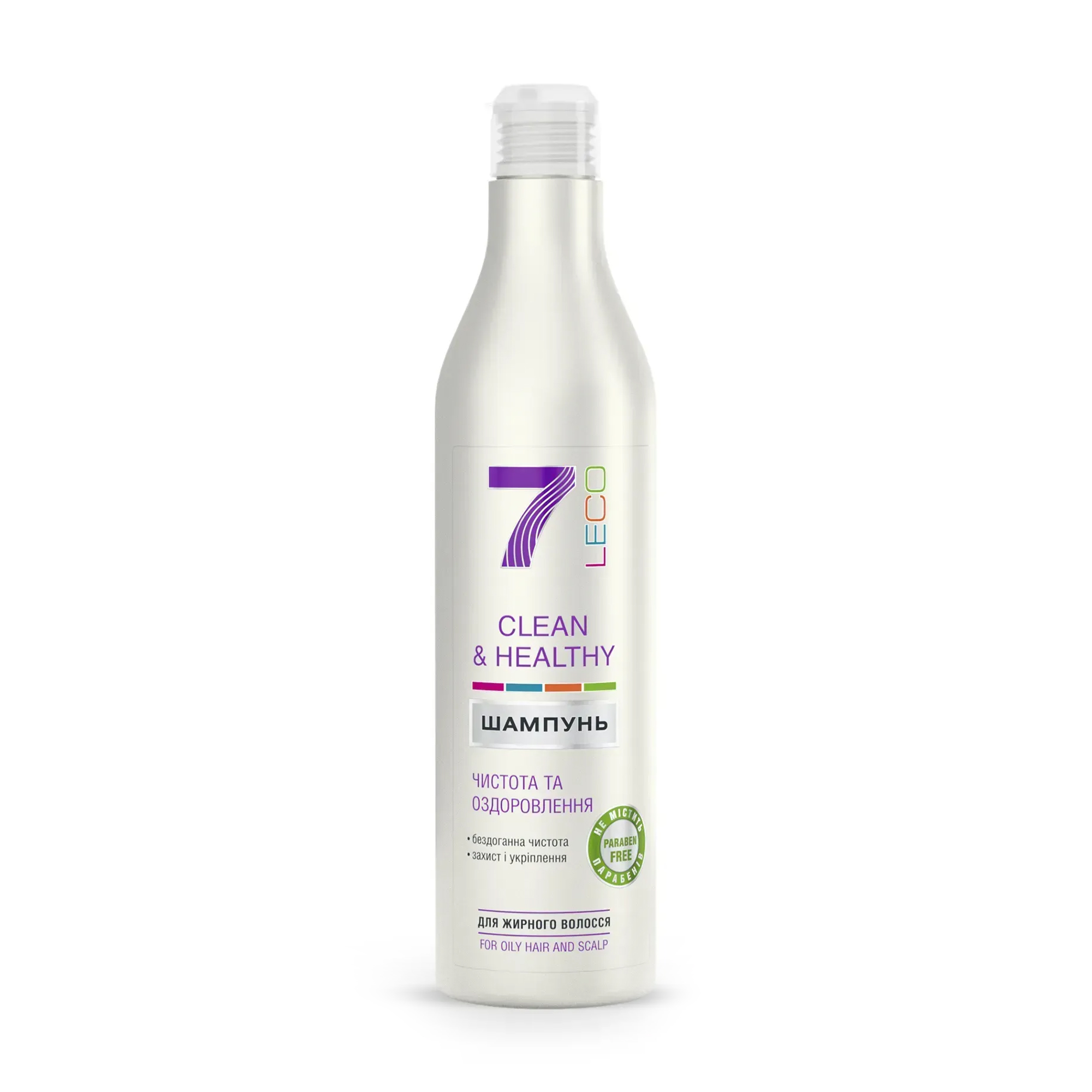 

Шампунь Leco Clean & Healthy Shampoo Чистота та оздоровлення, для жирного волосся, 500 мл