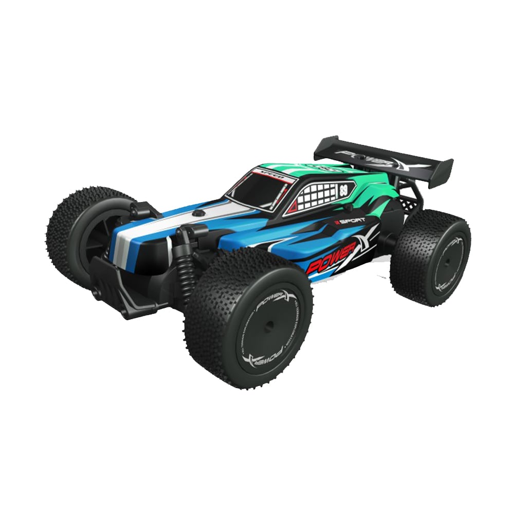 

Дитячий позашляховий автомобіль Capable Toys на радіокеруванні, синьо-зелений, від 3 років (MH635119)