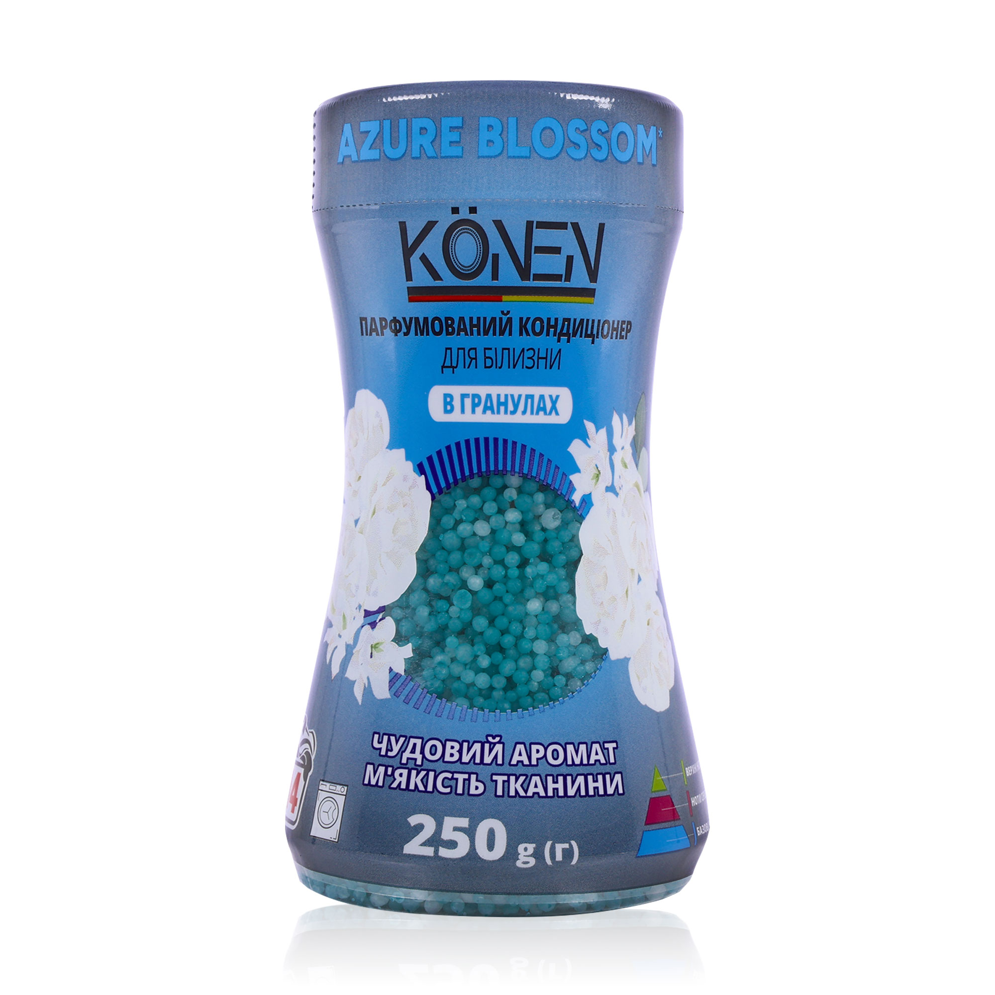 

Парфумований кондиціонер для білизни в гранулах KONEN Azure Blossom, 250 г