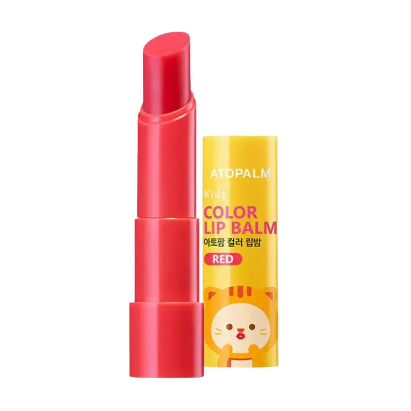 

Дитячий зволожувальний бальзам для губ Atopalm Kids Color Lip Balm, Red, 3.3 г
