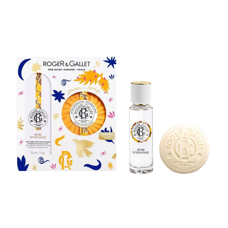 

Парфумований набір унісекс Roger & Gallet Bois D'Orange (парфумована вода, 30 мл + тверде мило, 100 г)