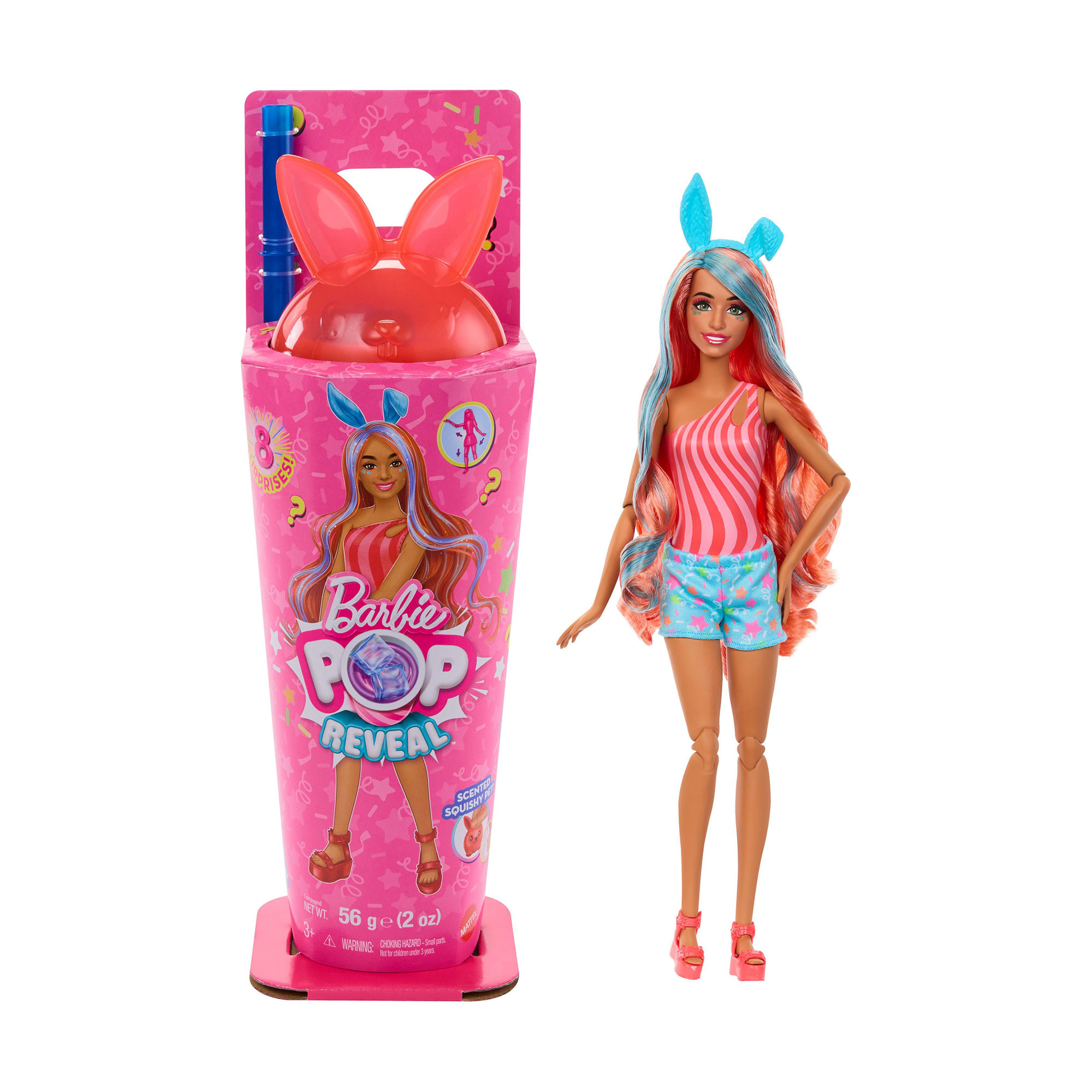 

Лялька Barbie Pop Reveal серії Костюмована вечірка Образ кролика, 29 см, від 3 років (JCN87)