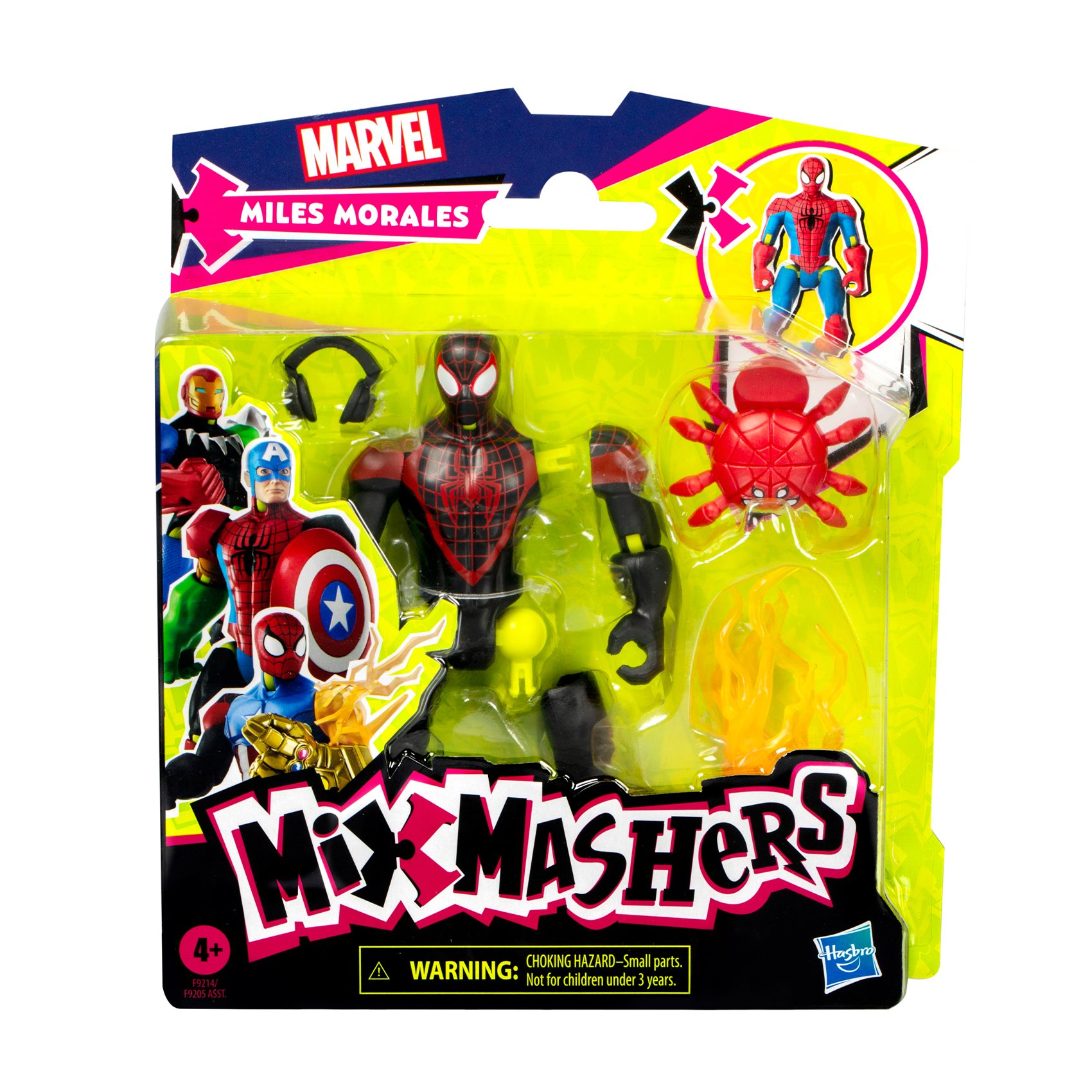 

Ігрова фігурка Marvel Toys MixMashers Miles Morales Людина-павук, від 4 років, 12 см (F9205/F9214)