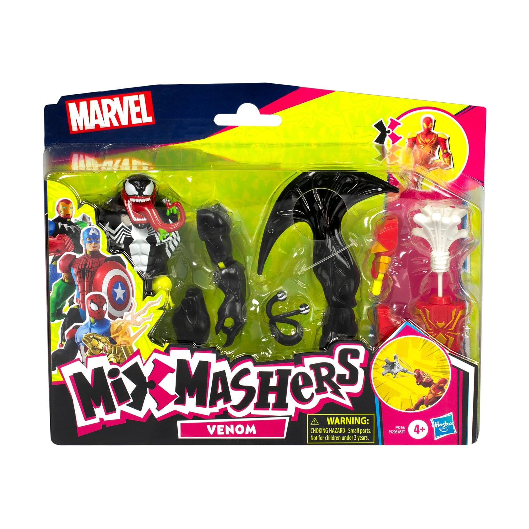

Ігрова фігурка Marvel Toys MixMashers Spider-Man Venom від 4 років, 12 см (F9206/F9216)