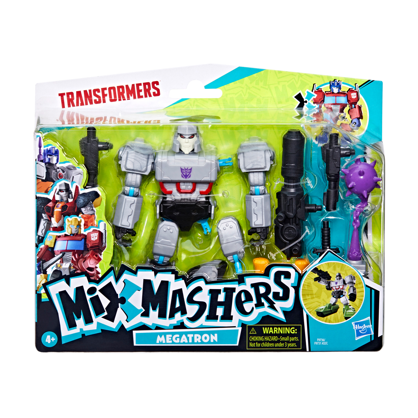 

Ігрова фігурка Transformers MixMashers Megatron від 4 років, 12 см (F9731/F9736)