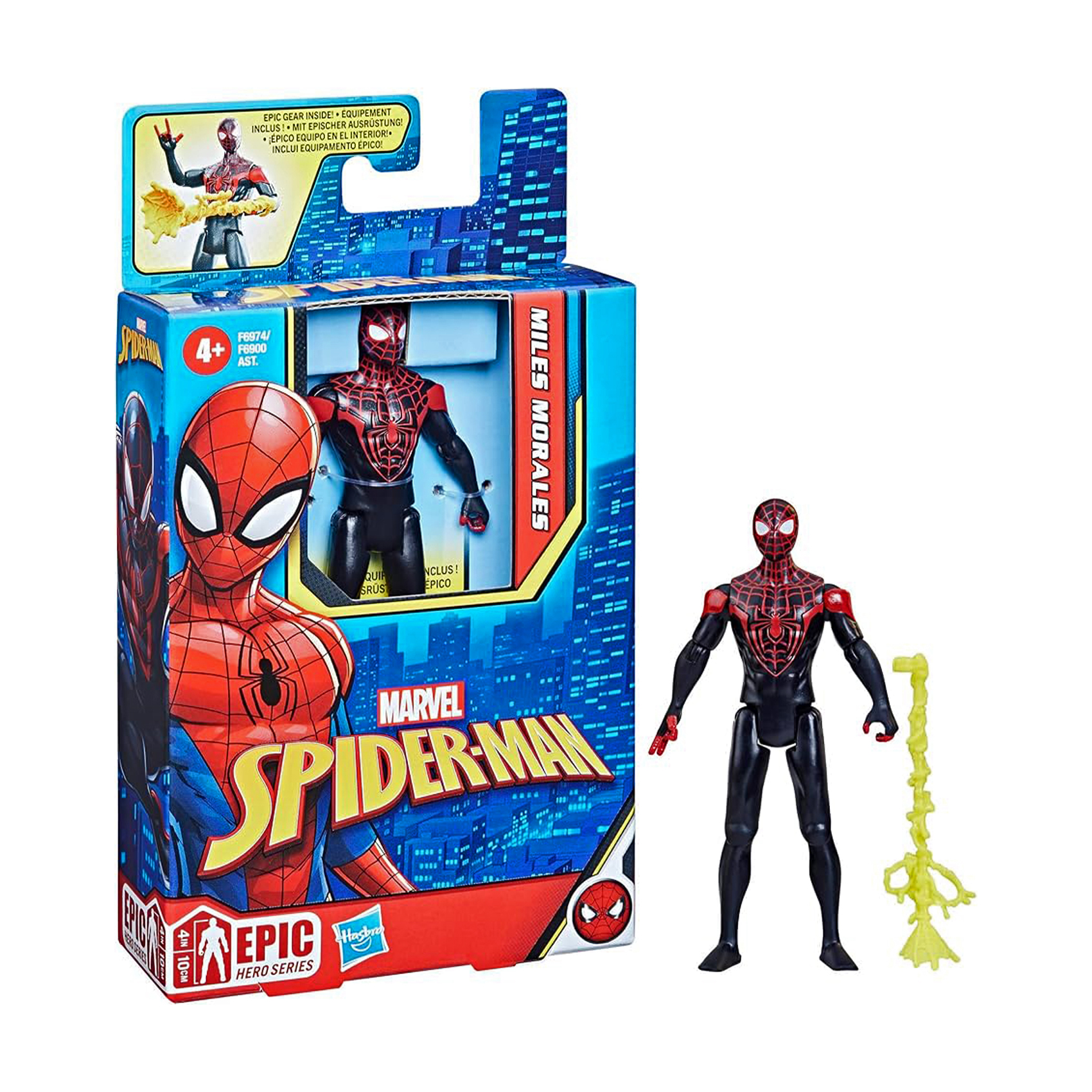 

Ігрова фігурка Marvel Toys Epic Hero Series Spider-Man Miles Morales від 4 років, 10 см (F6900/F6974)
