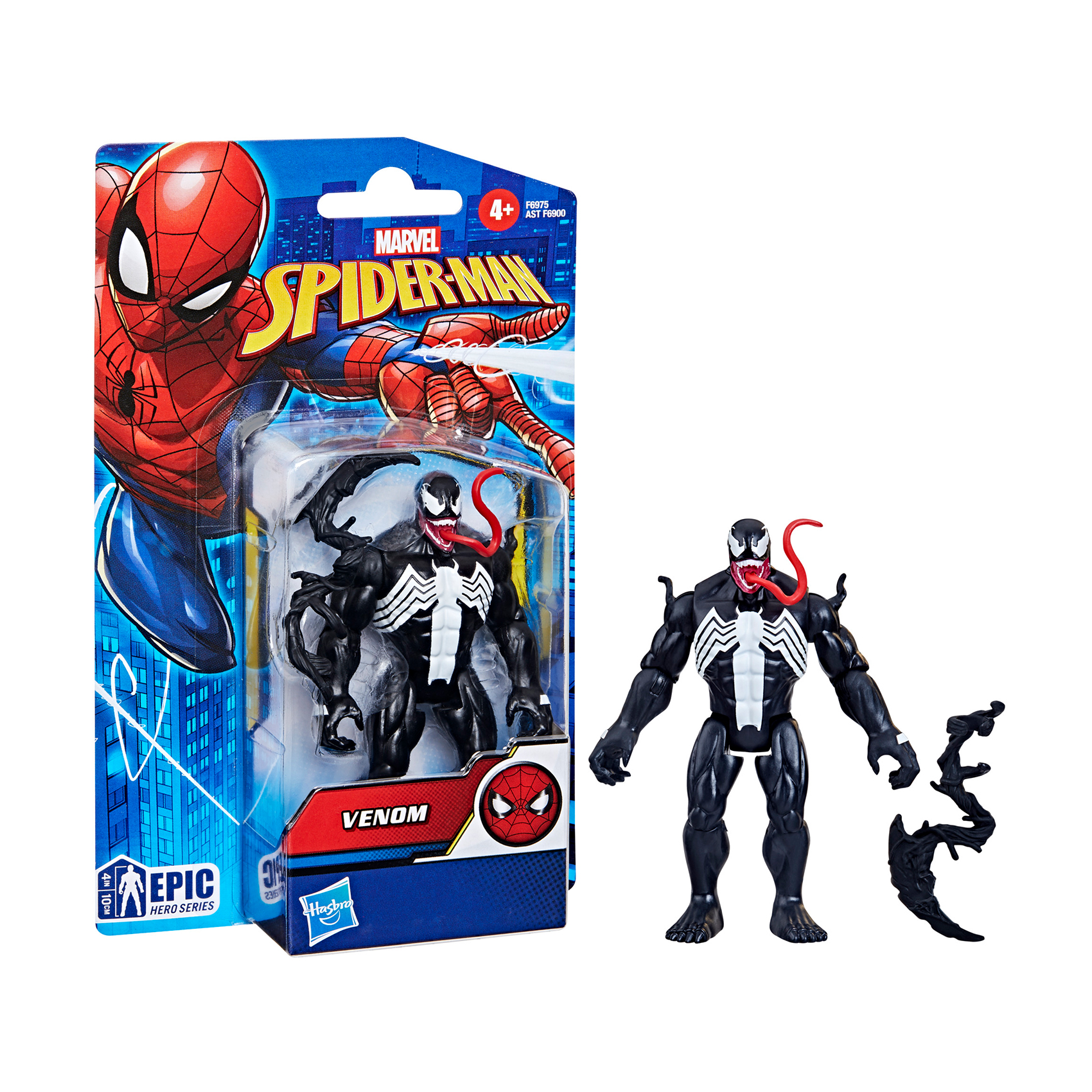 

Ігрова фігурка Marvel Toys Epic Hero Series Spider-Man Venom від 4 років, 10 см (F6900/F6975)