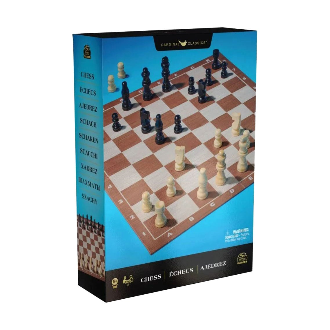 

Настільна гра Spin Master Шахи, від 6 років, 33 деталі (SM98367/6065339)