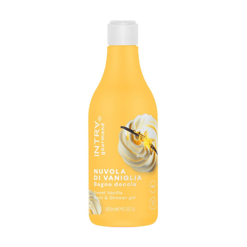 

Гель-крем для душу та ванни Intra Sweet Vanilla Bath & Shower Gel з ферментованим вівсом, 450 мл