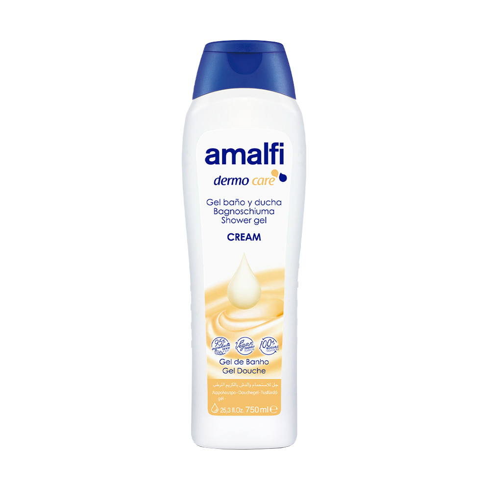 

Гель для душу та ванни Amalfi Dermo Care, Cream, 750 мл