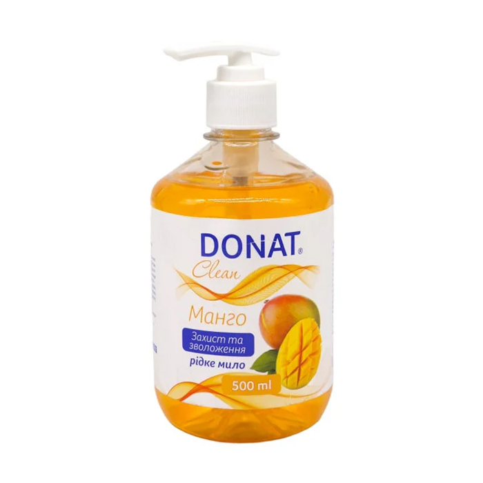 Рідке мило Donat Clean Манго, 500 мл