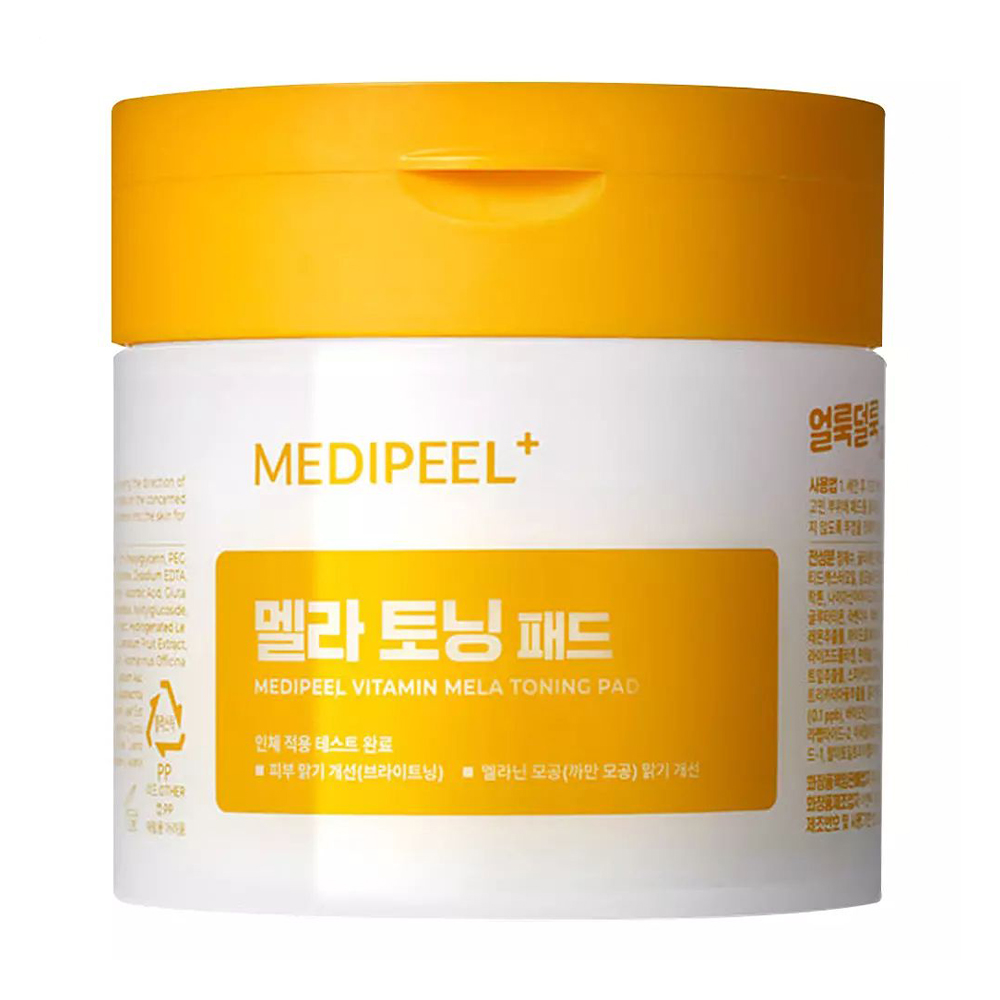 

Пілінг-диски для обличчя Medi-Peel Vitamin Mela Toning Pad, 50 шт