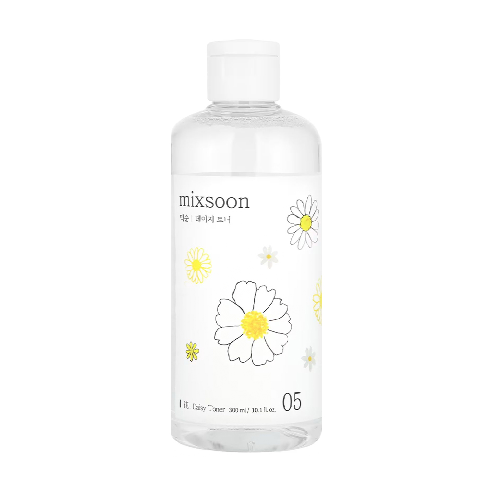 

Заспокійливий тонер для обличчя Mixsoon Daisy Toner з екстрактом ромашки, 300 мл