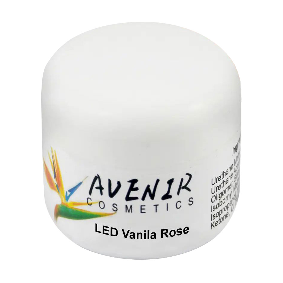 

Гель для нарощування нігтів Avenir Cosmetics LED Vanila Rose, 15 мл