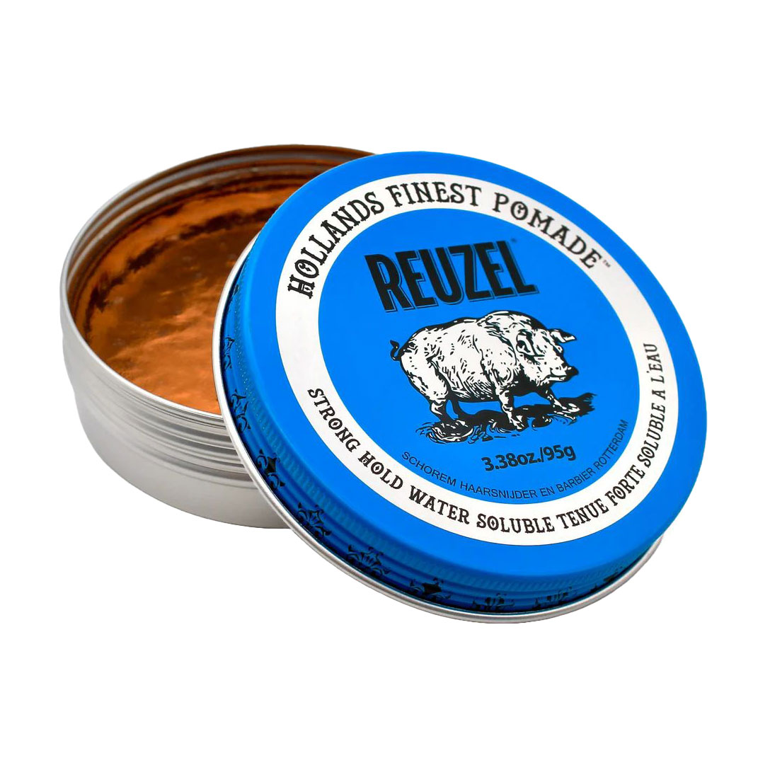

Уцінка! Помада для укладання волосся Reuzel Blue Strong Hold Water Soluble Pomade, 95 г