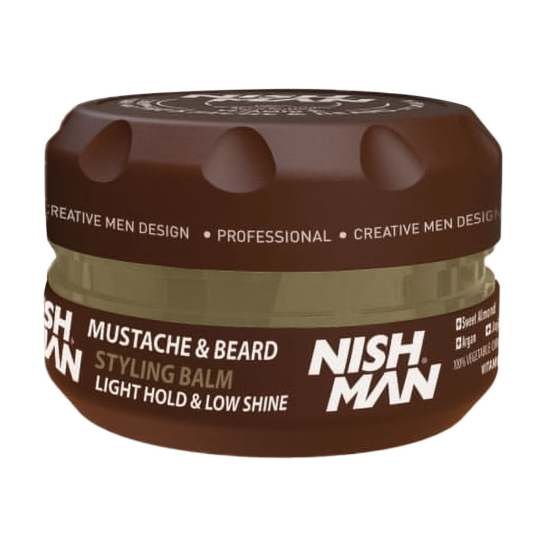 

Бальзам для укладання бороди та вусів Nishman Beard & Mustache Styling Balm, 100 мл