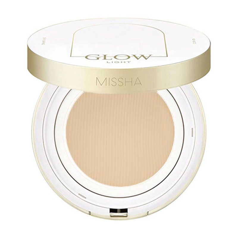 

Тональний кушон-основа для обличчя Missha Glow Cushion, SPF 45, 23 Sand, 14 г
