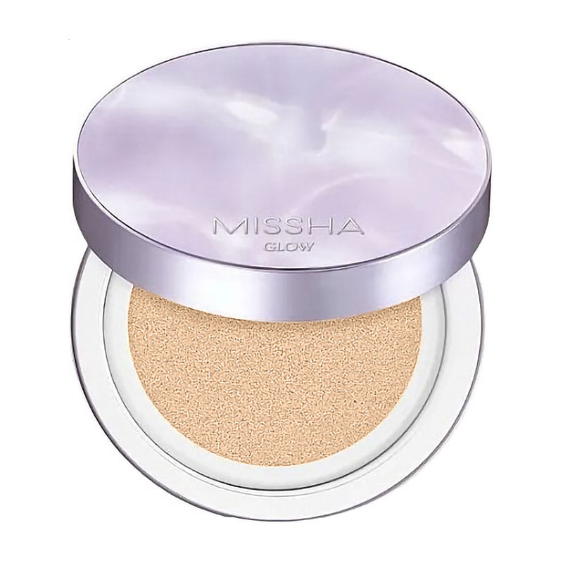 

Тональний кушон для обличчя Missha Glow Layering Fit Cushion, SPF 50+ PA++++, 21 Fair, 14 г
