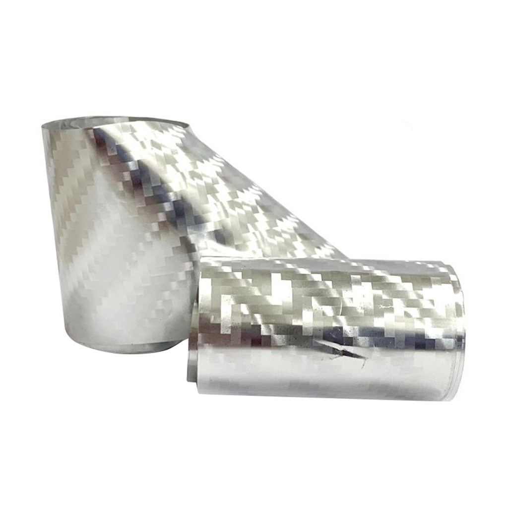

Фольга для дизайну нігтів Divia Holographic 01 Карбон, 1 м