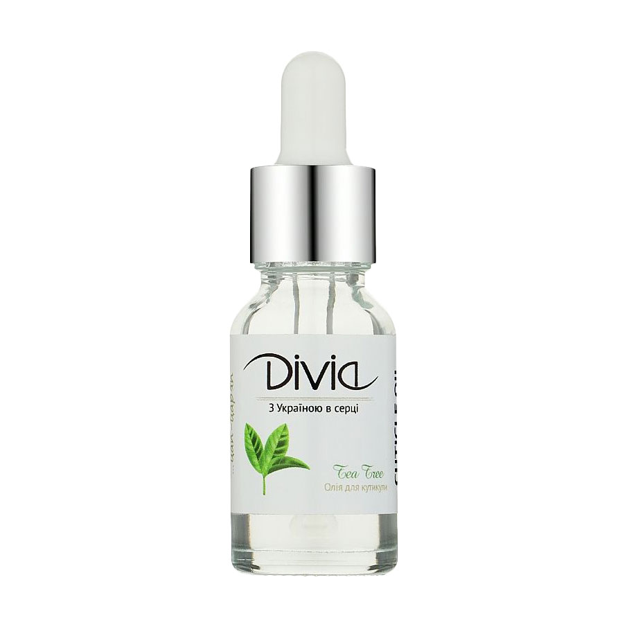 

Олія для кутикули Divia Cuticle Oil Чайне дерево, 15 мл