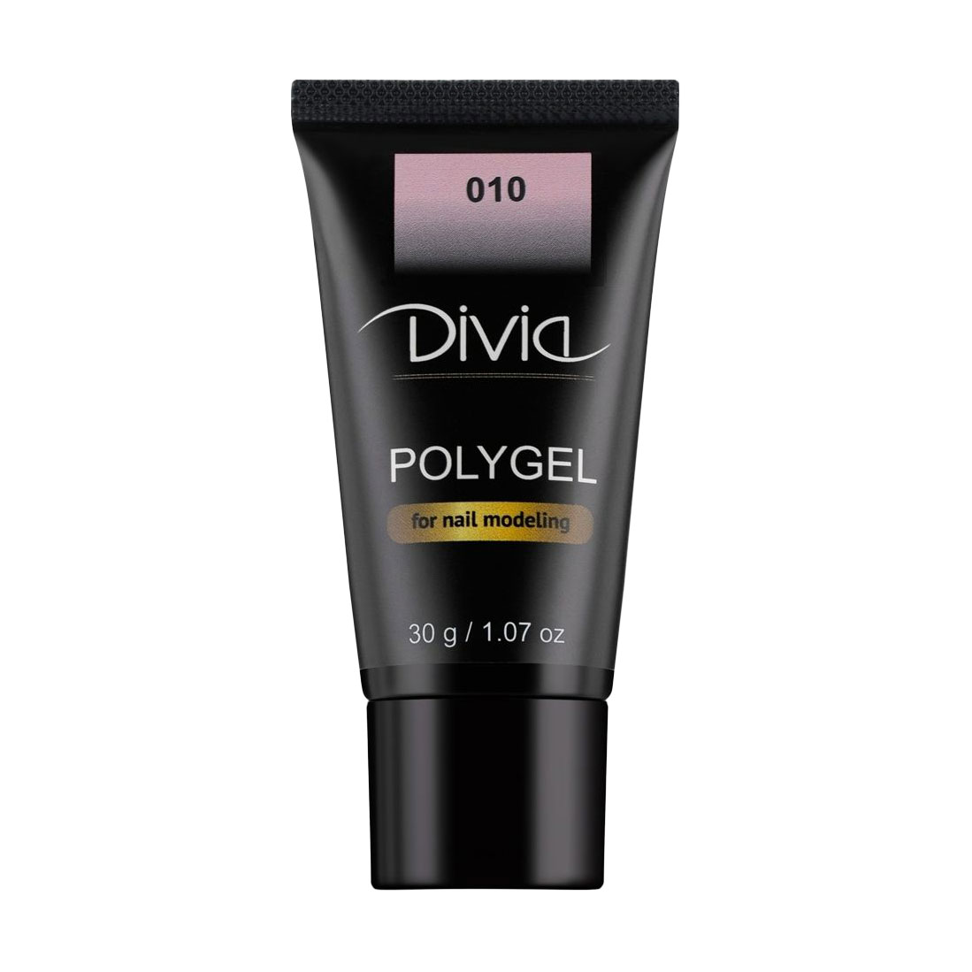 

Полігель для нарощування нігтів Divia Polygel 010, 30 г