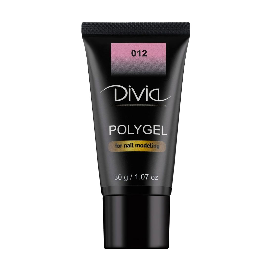 

Полігель для нарощування нігтів Divia Polygel 012, 30 г
