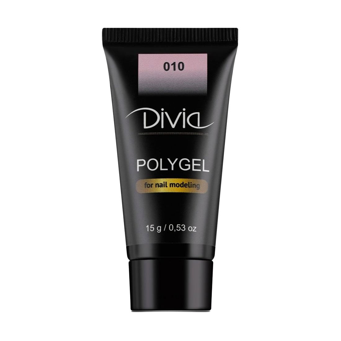

Уцінка! Полігель для нарощування нігтів Divia Polygel 010, 15 г